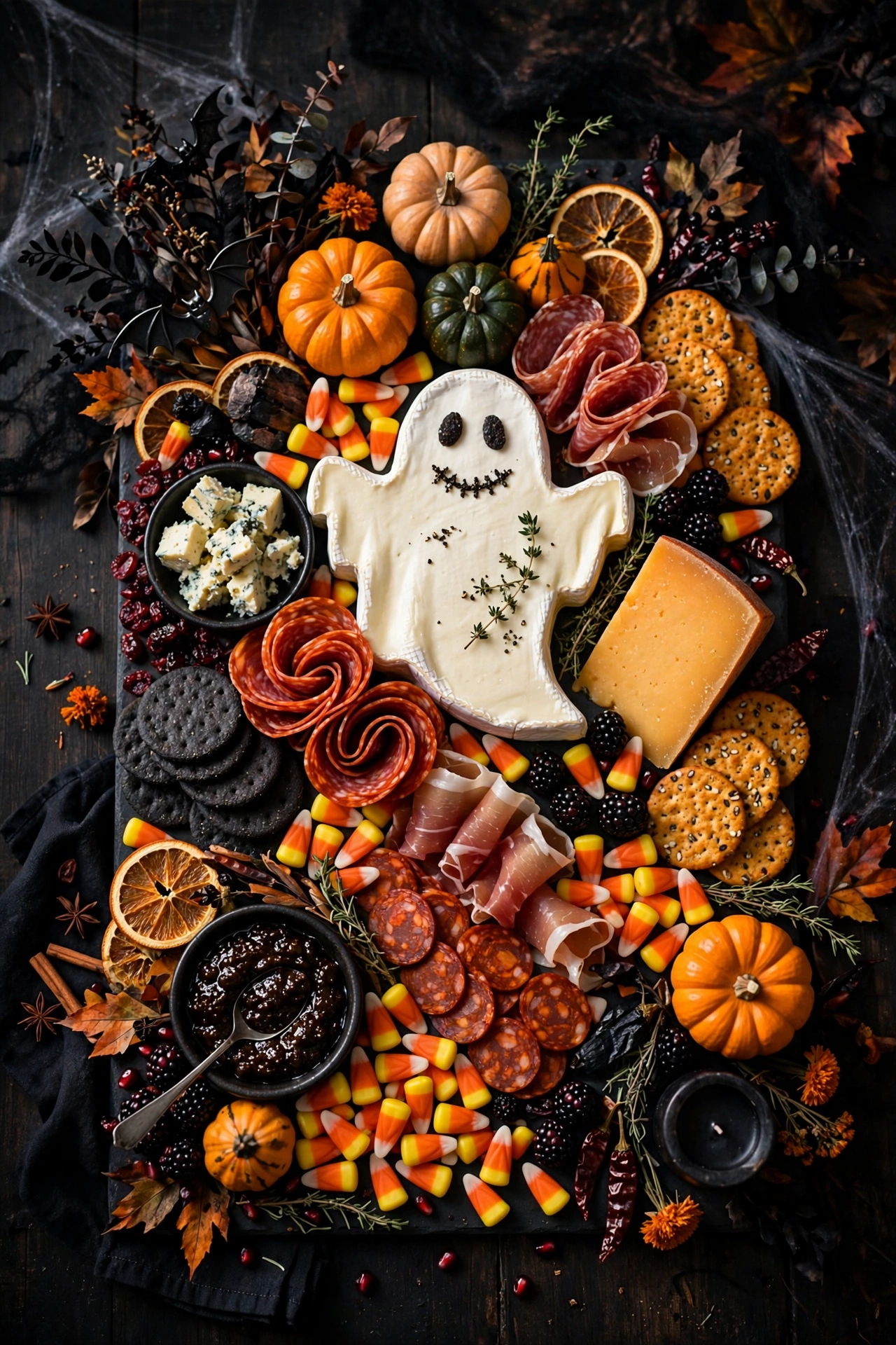 Haunted Halloween Grazing Board Haunted Halloween grazing board — easy Halloween appetizer